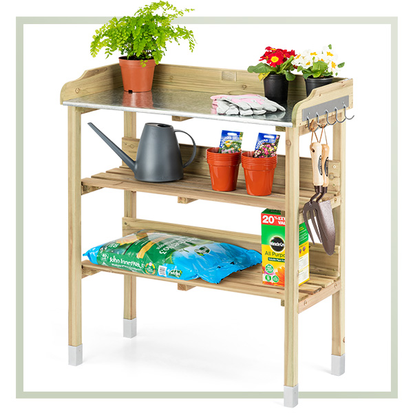 Potting Table with Storage 
